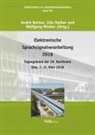 André Berton, André Bréton, Ud Haiber, Udo Haiber, Wolfgang Minker - Elektronische Sprachsignalverarbeitung 2018