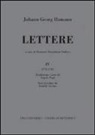 Johann G. Hamann, I. Brandmair Dallera - Lettere