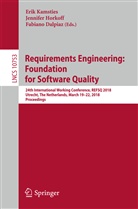 Fabiano Dalpiaz, Jennife Horkoff, Jennifer Horkoff, Erik Kamsties - Requirements Engineering: Foundation for Software Quality