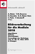 Thomas M. Deserno, Heinz Handels, Heinz Handels u a, Thoma M Deserno, Thomas M Deserno, Andreas Maier... - Bildverarbeitung für die Medizin 2018