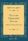 Unknown Author - Military Chaplains' Review