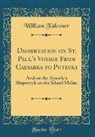 William Falconer - Dissertation on St. Paul's Voyage From Caesarea to Puteoli