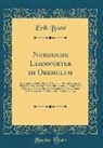 Erik Brate - Nordische Lehnwörter im Orrmulum