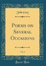 John Gay - Poems on Several Occasions, Vol. 1 (Classic Reprint)