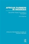 A K H Weinrich - African Farmers in Rhodesia