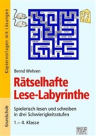 Bernd Wehren - Rätselhafte Lese-Labyrinthe