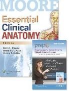 Lippincott Williams &amp; Wilkins - Essential Clinical Anatomy 5e Text & Moore's Anatomy Review Prepu Package