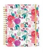 Graphique - FLORAL 2019 LARGE SPIRAL BOUND DIARY