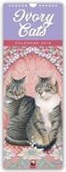 Ivory Cats slim calendar 2019 (Art Calendar)