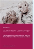 Peter Bürger - Sauerländische Lebenszeugen