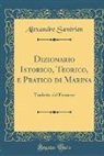 Alexandre Saverien, Alexandre Savérien - Dizionario Istorico, Teorico, e Pratico di Marina