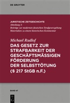 Michael Rudlof - Das Gesetz zur Strafbarkeit der geschäftsmäßigen Förderung der Selbsttötung