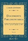 Canada Parlement - Documents Parlementaires, Vol. 12