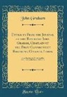 John Graham - Extracts from the Journal of the Reverend John Graham, Chaplain of the First Connecticut Regiment, Colonel Lyman: From September 25th to October 19th
