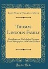 Lincoln Financial Foundation Collection - Thomas Lincoln Family