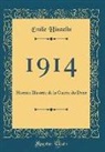 Emile Hinzelin, Émile Hinzelin - 1914