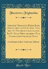 Theodorus Triglandius - Theodori Triglandii Pædia Juris, Sive Examen Institutionum, Nova Arte Et Methodo Concinnatum, Ita Ut Locis Difficilioribus Vice Commentarii Inservire Possit