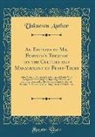 Unknown Author - An Epitome of Mr. Forsyth's Treatise on the Culture and Management of Fruit-Trees