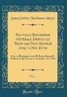 Jean Chretien Ferdinand Hoefer, Jean Chrétien Ferdinand Hoefer - Nouvelle Biographie Générale, Depuis les Temps les Plus Reculés Jusqu'à Nos Jours, Vol. 1