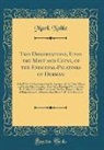 Mark Noble - Two Dissertations, Upon the Mint and Coins, of the Episcopal-Palatines of Durham