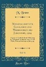 M. Brann - Monatsschrift für Geschichte und Wissenschaft des Judentums, 1914, Vol. 58