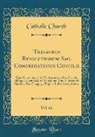 Catholic Church - Thesaurus Resolutionum Sac. Congregationis Concilii, Vol. 66