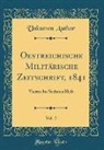 Unknown Author - Oestreichische Militärische Zeitschrift, 1841, Vol. 2