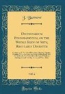 J. Barrow - Dictionarium Polygraphicum, or the Whole Body of Arts, Regularly Digested, Vol. 2