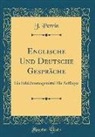 J. Perrin - Englische Und Deutsche Gespräche