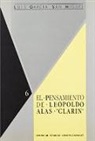 Luis García San Miguel - El pensamiento de Leopoldo Alas "Clarín"