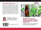 Lena Asunción Tellez Monzón - Determinación de timol y carvacrol por Cromatografía líquida HPLC- FL