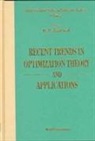 Ravi P Agarwal, Ravi P. Agarwal - Recent Trends In Optimization Theory And Applications
