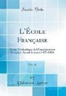 Unknown Author - L'École Française, Vol. 20