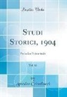 Amedeo Crivellucci - Studi Storici, 1904, Vol. 13