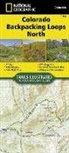 Geographic National, National Geographic, National Geographic Maps, National Geographic Maps - Trails Illust - Trails illustrated 1304 Colorado Backpacking Loops North