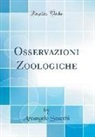 Arcangelo Scacchi - Osservazioni Zoologiche (Classic Reprint)