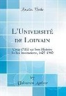 Unknown Author - L'Université de Louvain