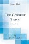 Unknown Author - The Correct Thing