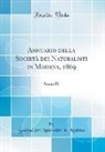 Società dei Naturalisti in Modena - Annuario della Società dei Naturalisti in Modena, 1869