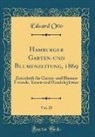 Eduard Otto - Hamburger Garten-und Blumenzeitung, 1869, Vol. 25