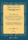 United States Congress House C Currency - To Amend the Reconstruction Finance Corporation Act by Adding a New Title Thereto, Vol. 1