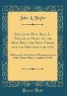 John L. Taylor - Speech of Hon. John L. Taylor, of Ohio, on the Army Bill, the Veto Power, and the Ordinance of 1787