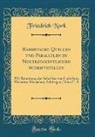 Friedrich Nork - Rabbinische Quellen und Parallelen zu Neutestamentlichen Schriftstellen