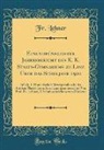 Fr. Lehner - Einundfünfzigster Jahresbericht des K. K. Staats-Gymnasiums zu Linz Über das Schuljahr 1902