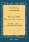 Max Becker - Handbuch der Ingenieur-Wissenschaft, Vol. 2 of 4