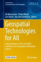 Lars Harrie, Lars Harrie et al, Ron van Lammeren, Ali Mansourian, Pette Pilesjö, Petter Pilesjö... - Geospatial Technologies for All