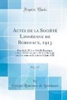 Société Linnéenne de Bordeaux - Actes de la Société Linnéenne de Bordeaux, 1913, Vol. 67