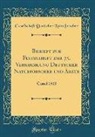 Gesellschaft Deutscher Naturforscher - Beiheft zur Festschrift der 75. Versammlung Deutscher Naturforscher und Ärzte