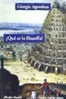 Giorgio Agamben - ¿QUÉ ES LA FILOSOFÍA?