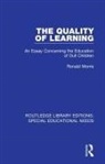 Morris, Ronald Morris - Quality of Learning